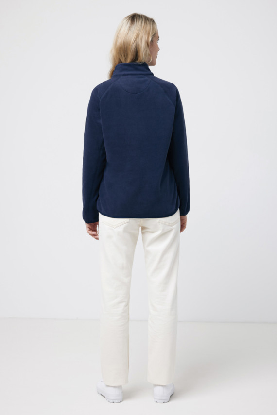 Micro fleece bunda na zip IQONIQ Talung z rec. polyesteru