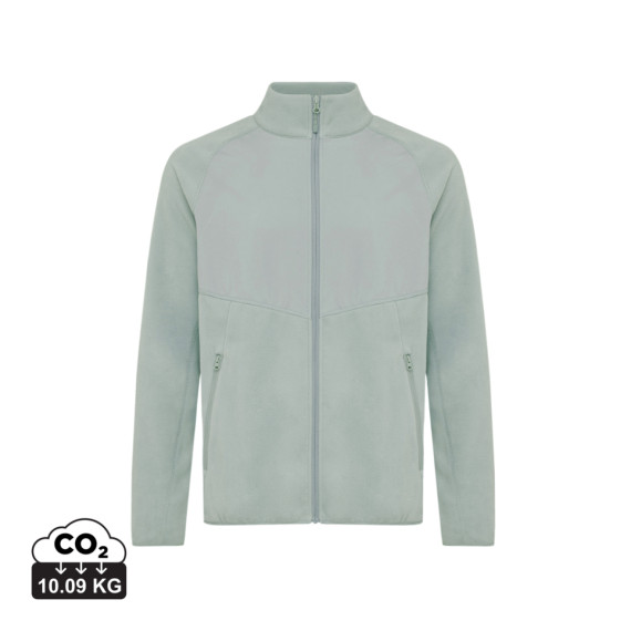 Micro fleece bunda na zip IQONIQ Talung z rec. polyesteru