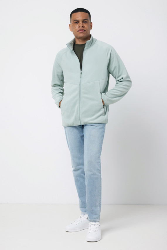 Micro fleece bunda na zip IQONIQ Talung z rec. polyesteru