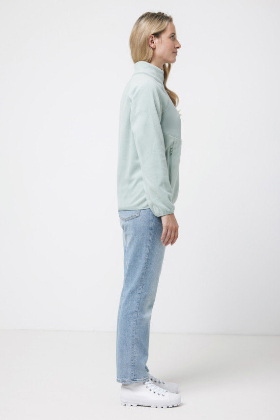Micro fleece bunda na zip IQONIQ Talung z rec. polyesteru