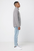 Micro fleece bunda na zip IQONIQ Talung z rec. polyesteru