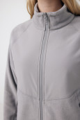 Micro fleece bunda na zip IQONIQ Talung z rec. polyesteru