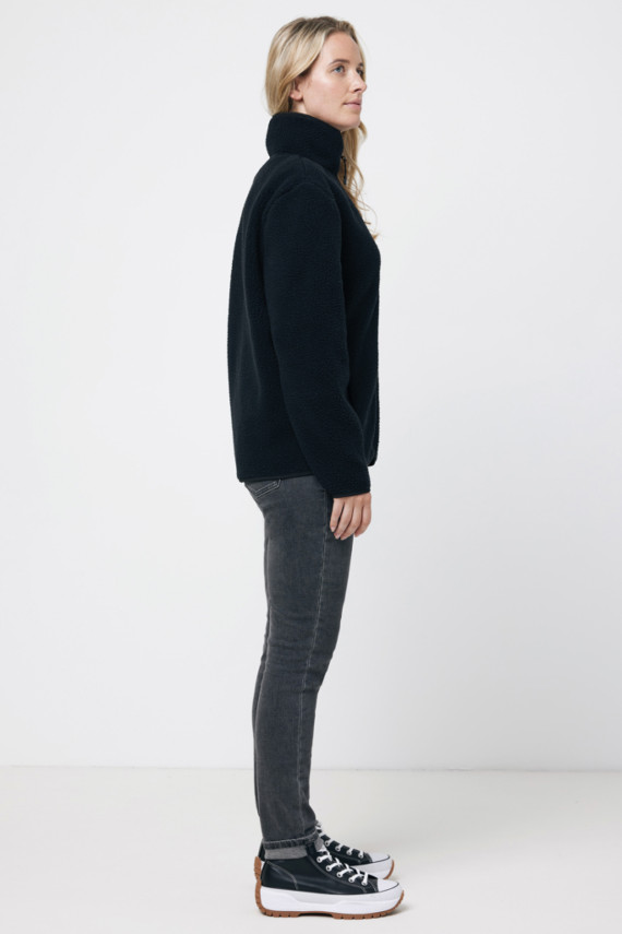 Pile fleece bunda IQONIQ Diran z recykl. polyesteru