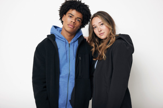 Pile fleece bunda IQONIQ Diran z recykl. polyesteru