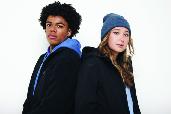 Pile fleece bunda IQONIQ Diran z recykl. polyesteru