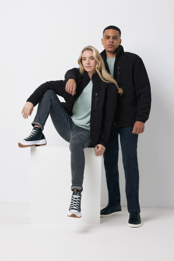 Pile fleece bunda IQONIQ Diran z recykl. polyesteru