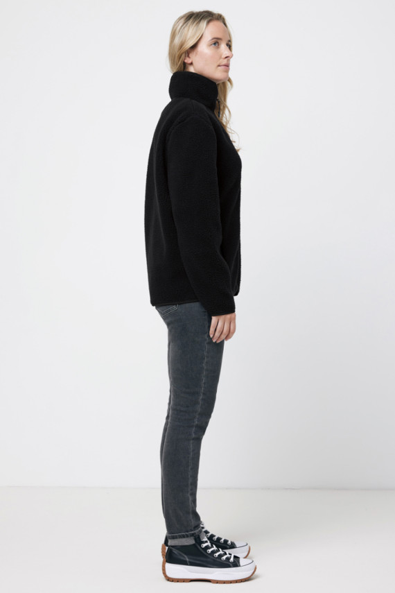 Pile fleece bunda IQONIQ Diran z recykl. polyesteru