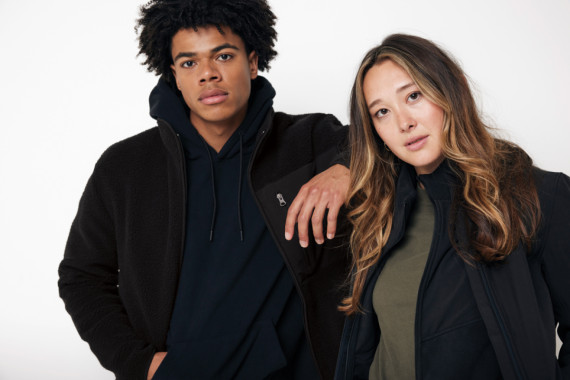 Pile fleece bunda IQONIQ Diran z recykl. polyesteru