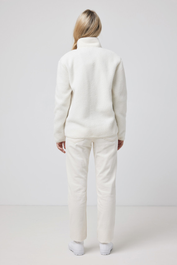 Pile fleece bunda IQONIQ Diran z recykl. polyesteru