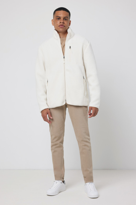 Pile fleece bunda IQONIQ Diran z recykl. polyesteru