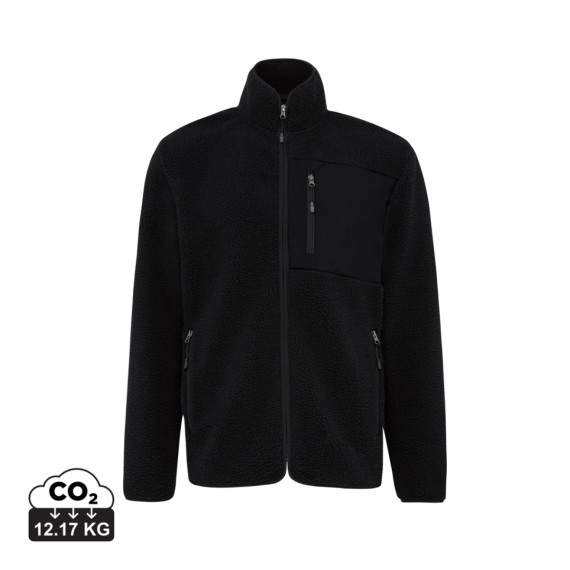 Pile fleece bunda IQONIQ Diran z recykl. polyesteru