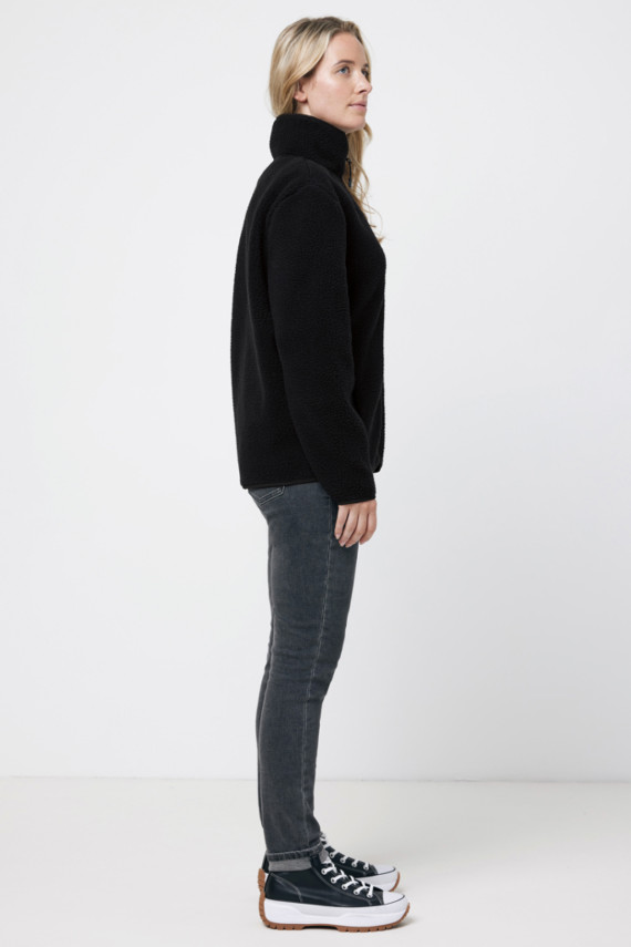 Pile fleece bunda IQONIQ Diran z recykl. polyesteru