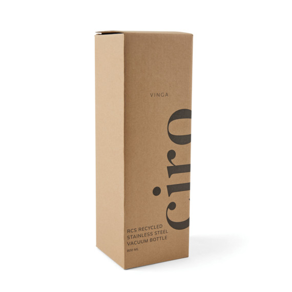 Termo lahev VINGA Ciro 800ml z RCS recykl. oceli
