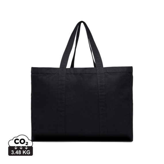 Maxi tote bag VINGA Hilo z recykl. canvas AWARE™