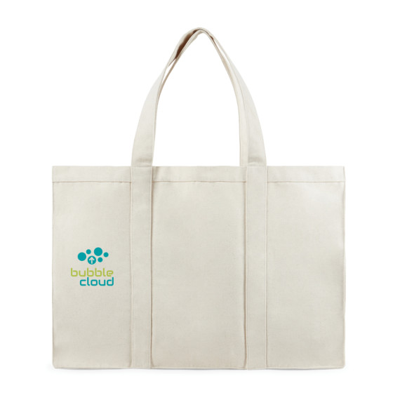 Maxi tote bag VINGA Hilo z recykl. canvas AWARE™