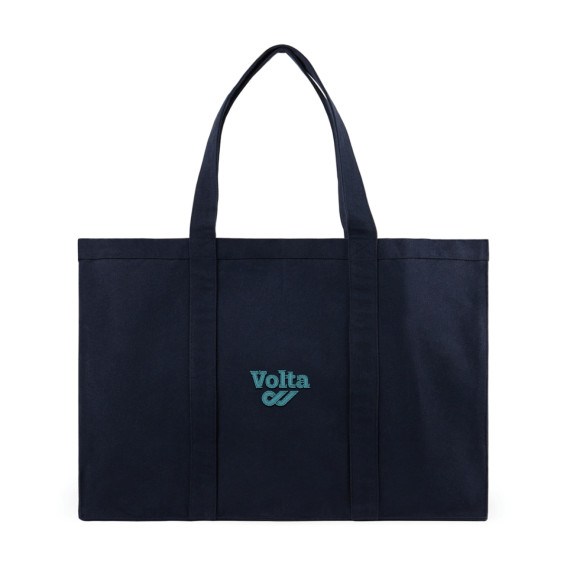 Maxi tote bag VINGA Hilo z recykl. canvas AWARE™