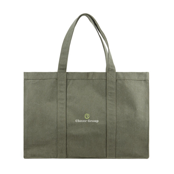 Maxi tote bag VINGA Hilo z recykl. canvas AWARE™