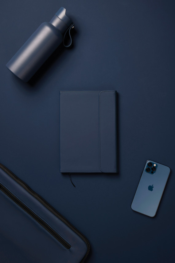 Zápisník VINGA Baltimore z GRS recykl. papíru a PU