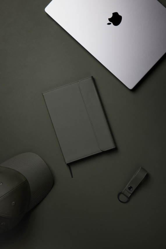 Zápisník VINGA Baltimore z GRS recykl. papíru a PU