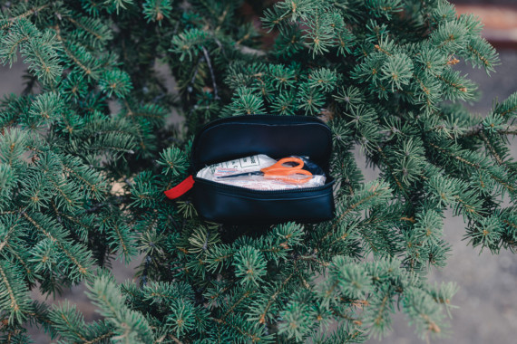 Lékárnička poštovní velikosti z RCS recykl. PU nubuku