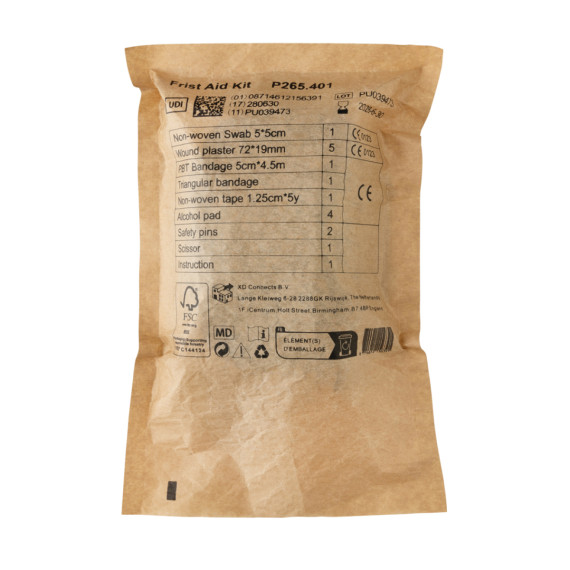 Lékárnička poštovní velikosti z RCS recykl. PU nubuku