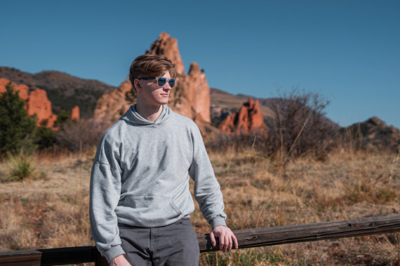 Sluneční brýle Gleam z RCS recykl. PC se zrcadlovými sklíčky