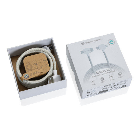 Magnetický kabel Urban Vitamin Stockton 65W z rec. TPE/PET