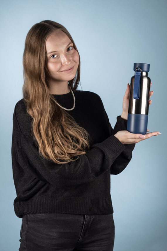 Termoláhev se šňůrkou na krk RON 500 ml