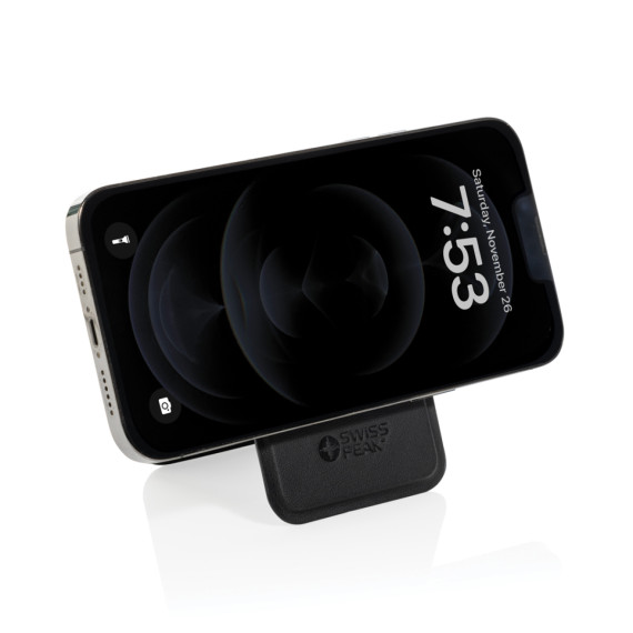 Magnetická peněženka na telefon Magstand RCS z recykl. PU