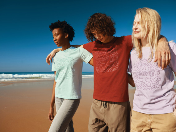 Tričko IQONIQ Brett z recykl. bavlny