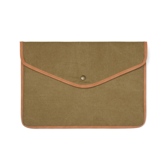 VINGA Pochette ordinateur 14" en toile recyclée GRS Bosler