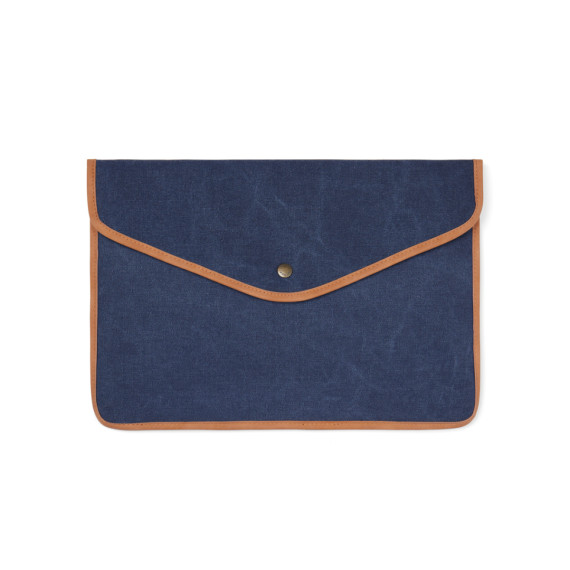 VINGA Pochette ordinateur 14" en toile recyclée GRS Bosler