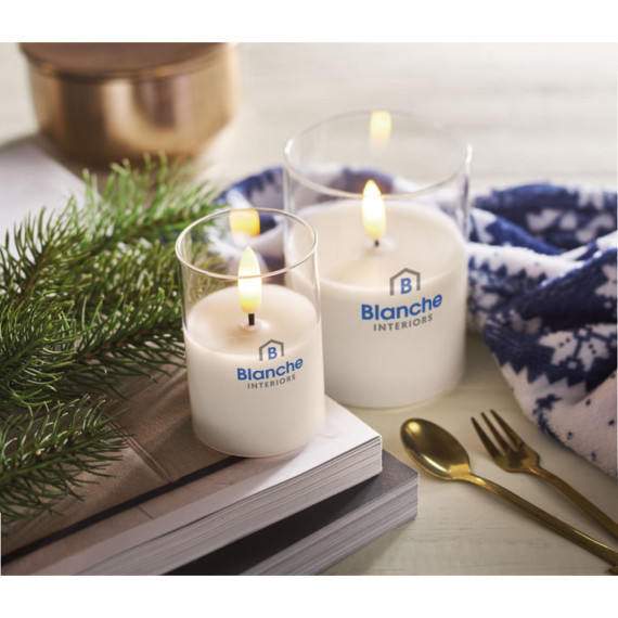 XANDLE+, LED svíčka ve skle