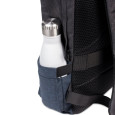 GENOA BPACK. Batoh proti krádeži z 600D recyklovaného polyesteru s vysokou hustotou