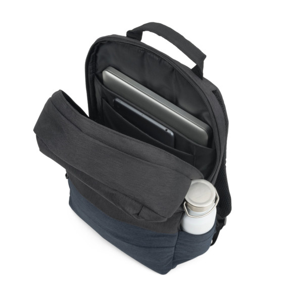 GENOA BPACK. Batoh proti krádeži z 600D recyklovaného polyesteru s vysokou hustotou