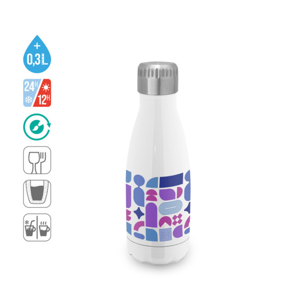 AMORTI S. Sublimační láhev z nerezové oceli o objemu 380 ml