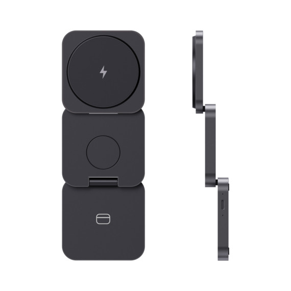 Skládací nabíječka 3v1 15W Terra z RCS recykl. hliníku