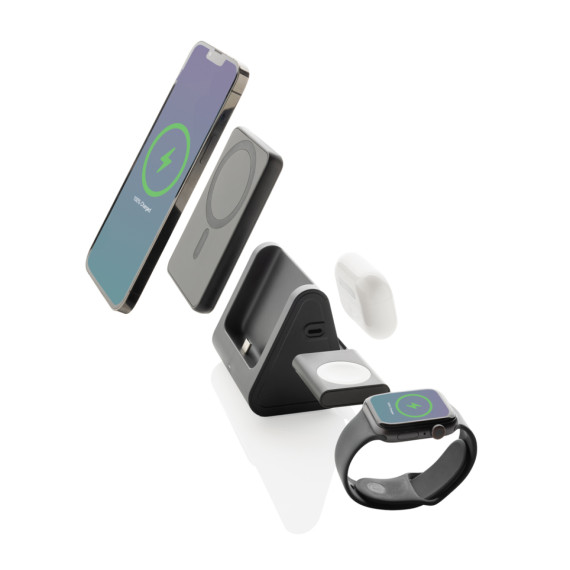 Nabíječka 5000mAh 3v1 Powerbase z RCS recykl. plastu