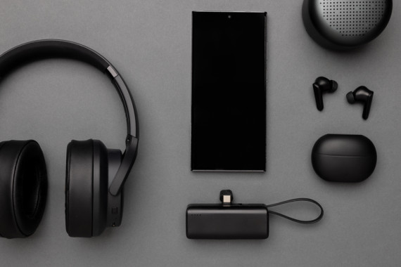 Powerbanka 3000mAh Powerlink z RCS recykl. plastu s USB C