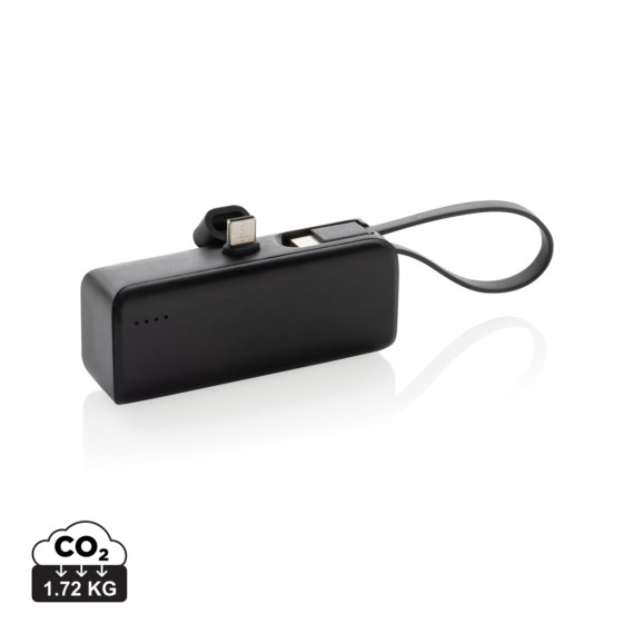 Powerbanka 3000mAh Powerlink z RCS recykl. plastu s USB C