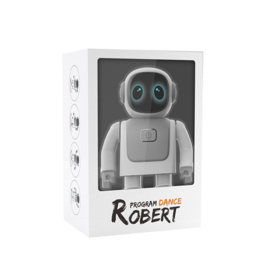 Tančící robot s reproduktorem Robert
