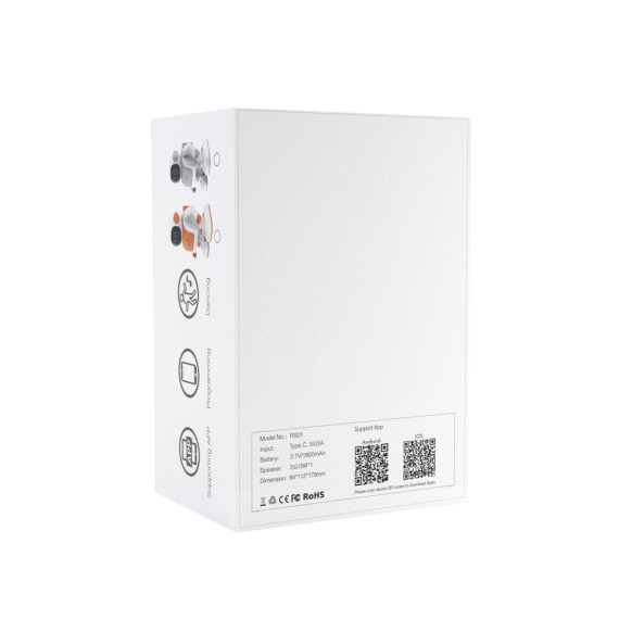 Tančící robot s reproduktorem Robert