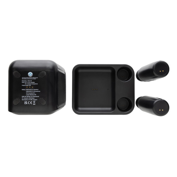 Sada na karaoke s dvojitým mikrofonem Singvibe z RCS plastu