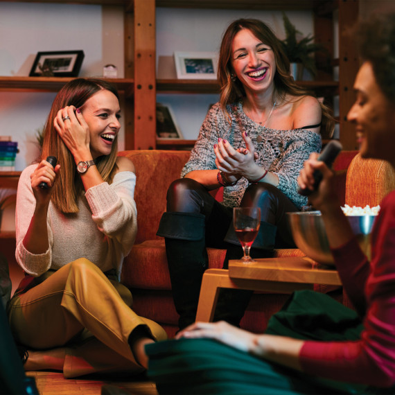 Sada na karaoke s dvojitým mikrofonem Singvibe z RCS plastu