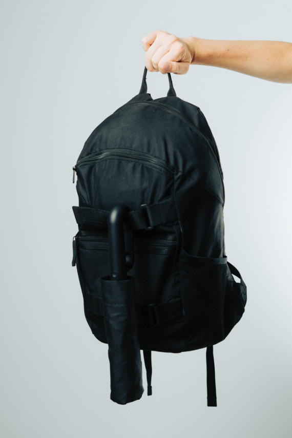 21" deštník Yara s karabinou z RPET AWARE™