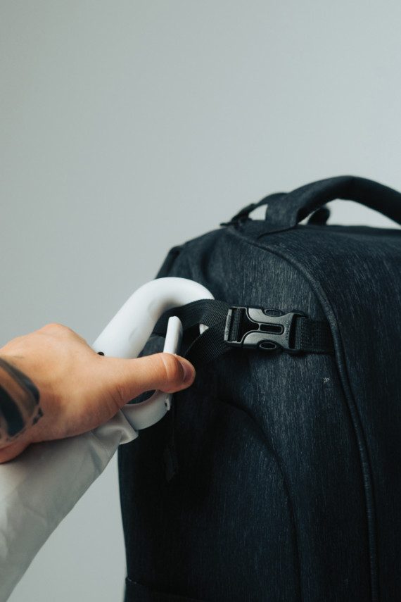 21" deštník Yara s karabinou z RPET AWARE™