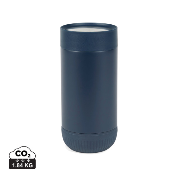 Termohrnek s push zavíráním VINGA Erie z RCS recyk. SS 350ml