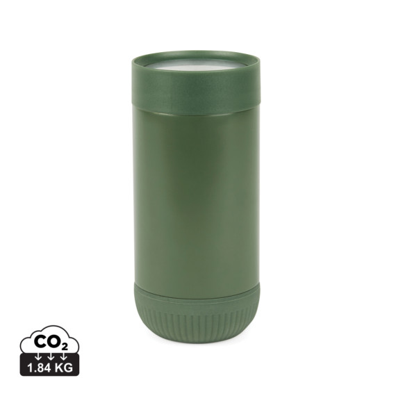 Termohrnek s push zavíráním VINGA Erie z RCS recyk. SS 350ml