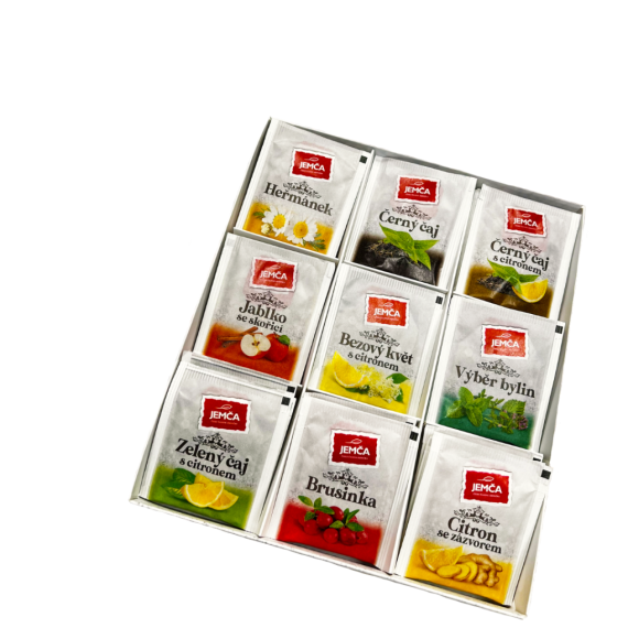 KOLVAN Kolekce 9 druhů čajů