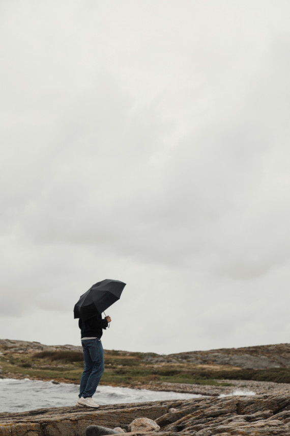 21" deštník VINGA Baltimore z RPET AWARE™